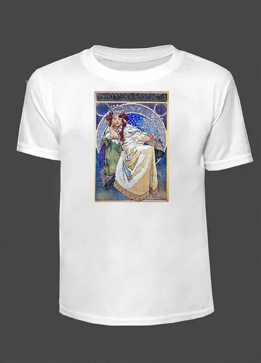 Tričko - Alfons Mucha 46