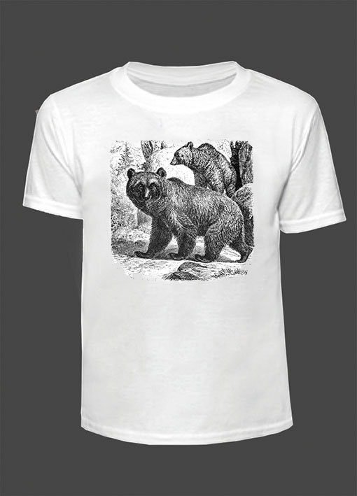 Tričko - medvěd brtník