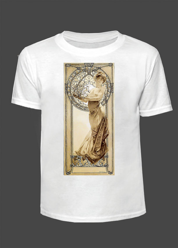 Tričko - Alfons Mucha 2