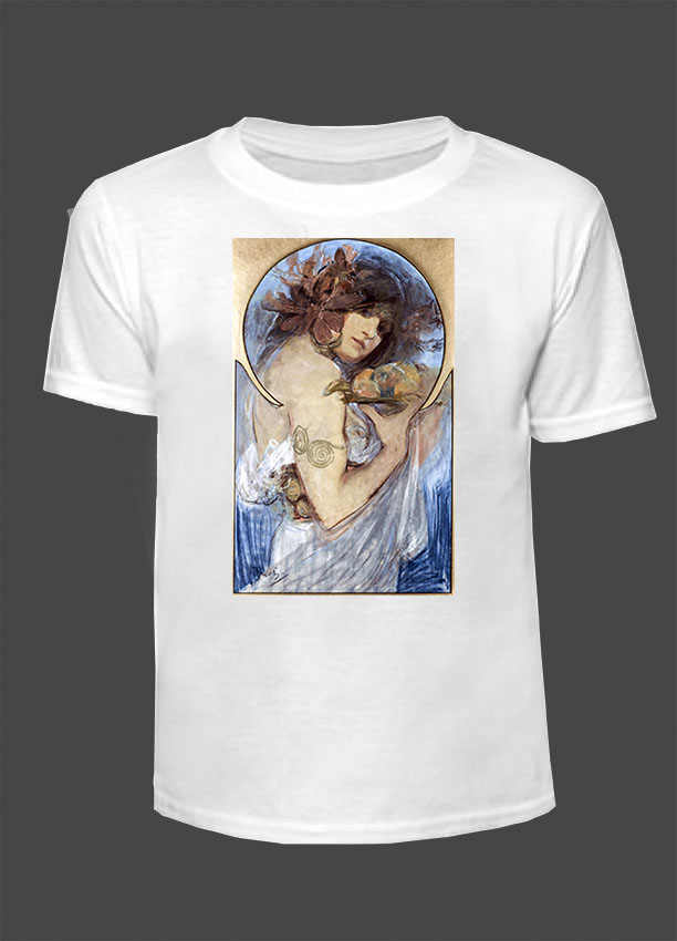 Tričko - Alfons Mucha 3