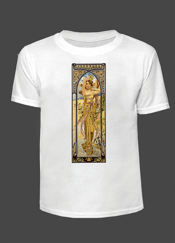 Tričko - Alfons Mucha 8