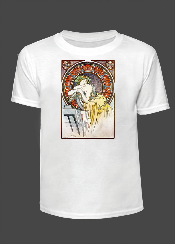 Tričko - Alfons Mucha 15