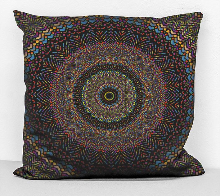 povlak na polštář - mandala 69