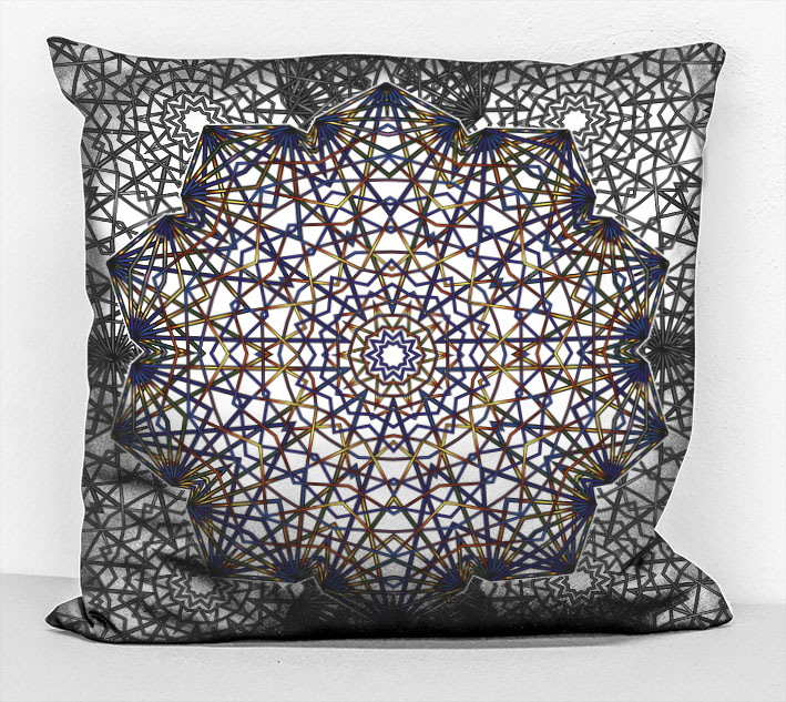 povlak na polštář - mandala 77