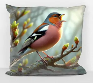 povlak na polštář - pěnkava