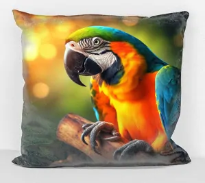 povlak na polštář - papoušek 5