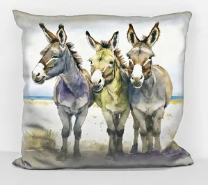 Povlak na polštář - oslíci