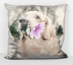 povlak na polštář - pes 2