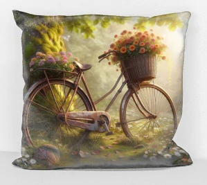 Povlak na polštář - bicykl 2