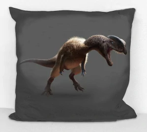 Povlak na polštář - dilophosaurus
