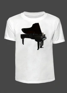 Tričko - piano