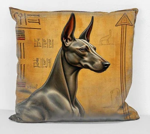 povlak na polštář - pes - faraonský pes