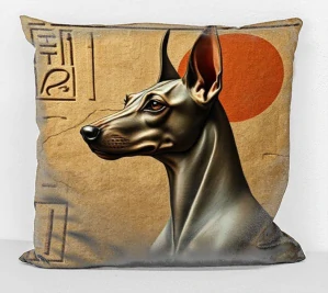 povlak na polštář - pes - faraonský pes 2