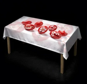 Ubrus 220 x 140 cm - velikonoční 6