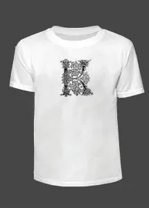 Tričko s monogramem K