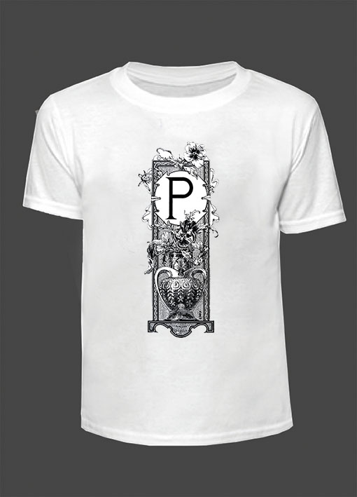 Tričko s monogramem P