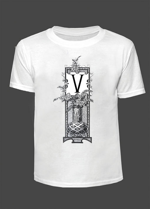 Tričko s monogramem V