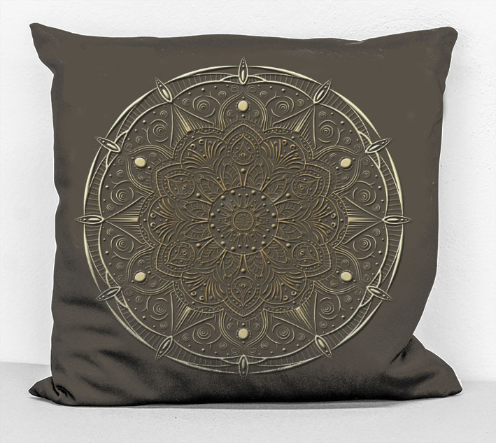 povlak na polštář - mandala 1