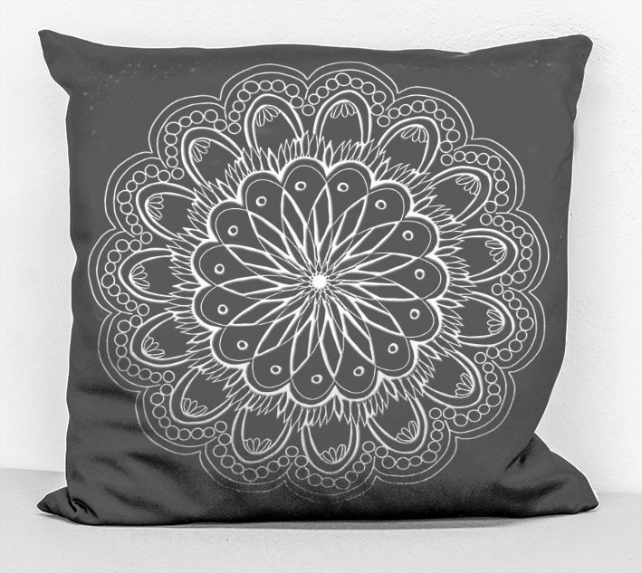 povlak na polštář - mandala 17