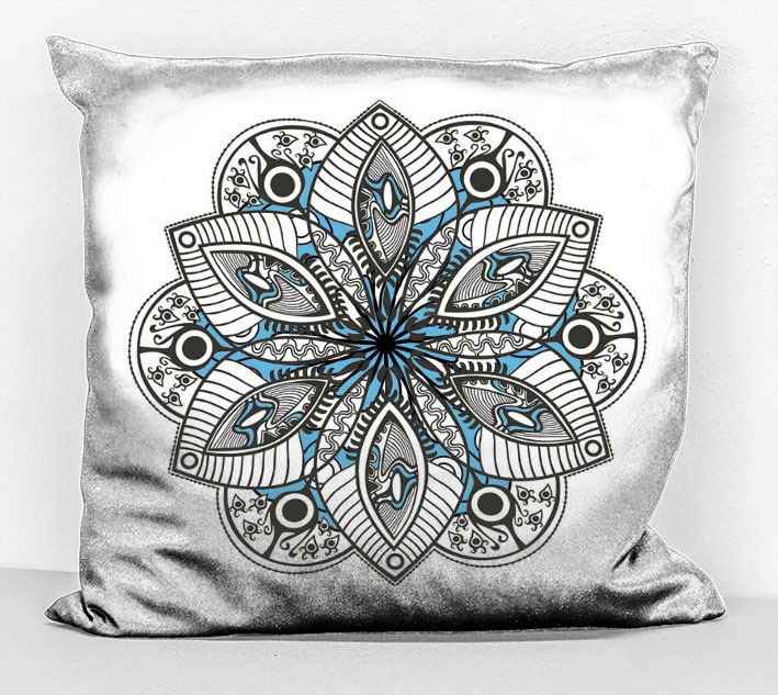 povlak na polštář - mandala 24
