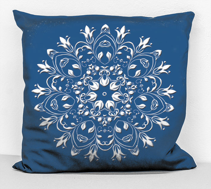 povlak na polštář - mandala 43