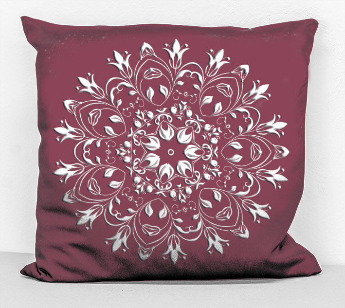 povlak na polštář - mandala 47