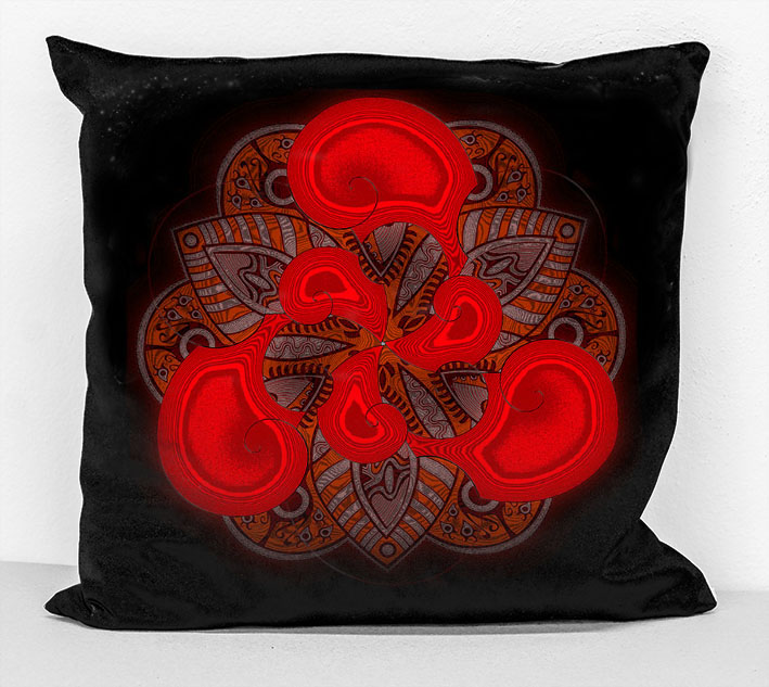 povlak na polštář - mandala 59
