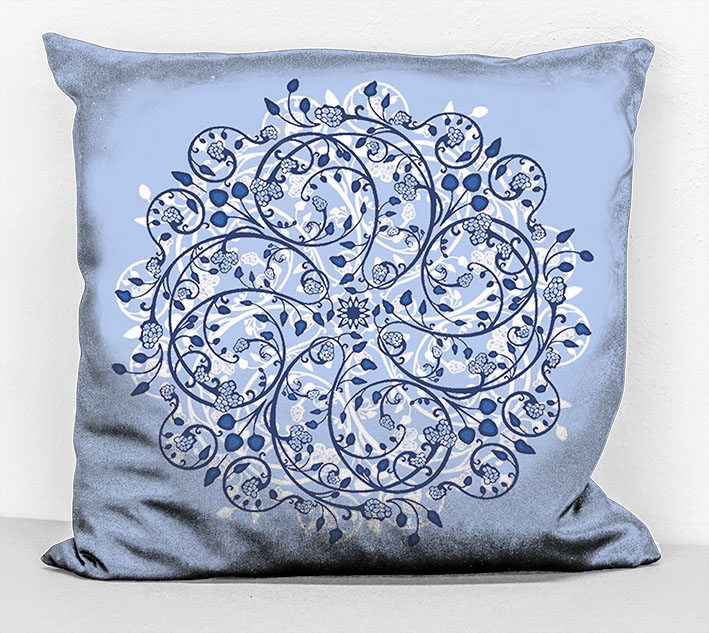 povlak na polštář - mandala 62
