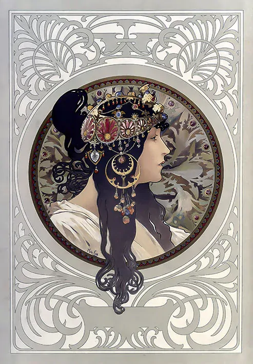 Tričko - Alfons Mucha 13