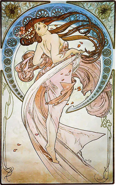 Tričko - Alfons Mucha 24