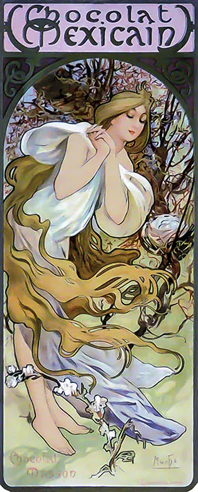 Tričko - Alfons Mucha 27