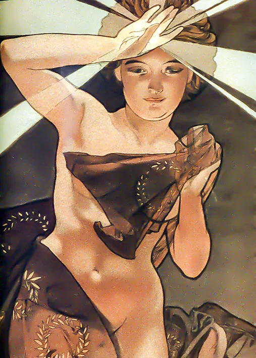 Tričko - Alfons Mucha 29