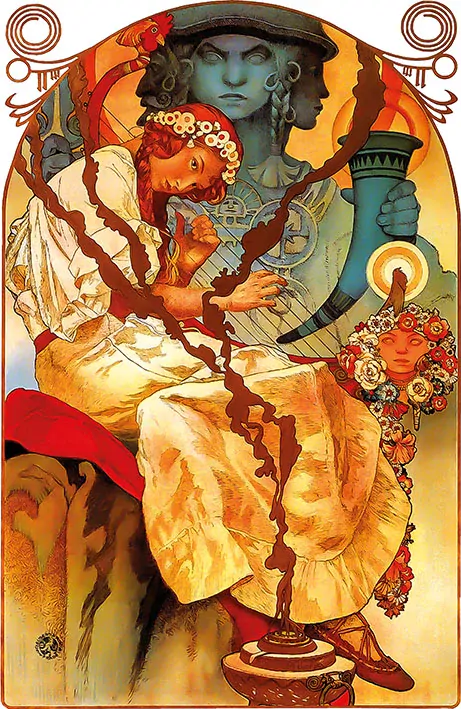 Tričko - Alfons Mucha 40