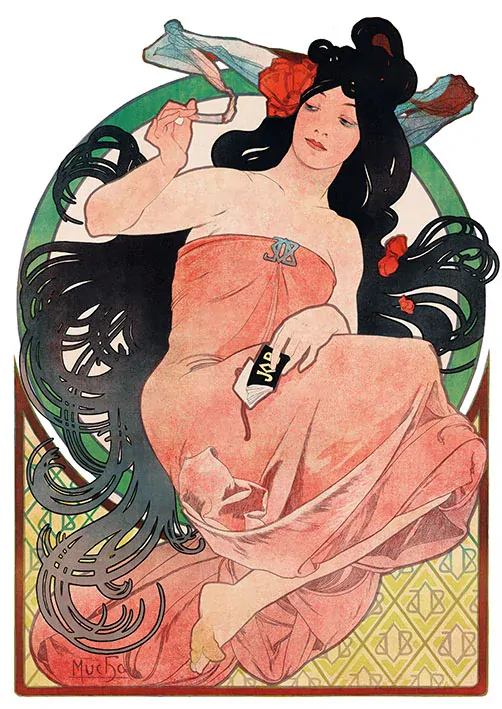 Tričko - Alfons Mucha 43