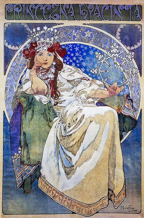 Tričko - Alfons Mucha 46