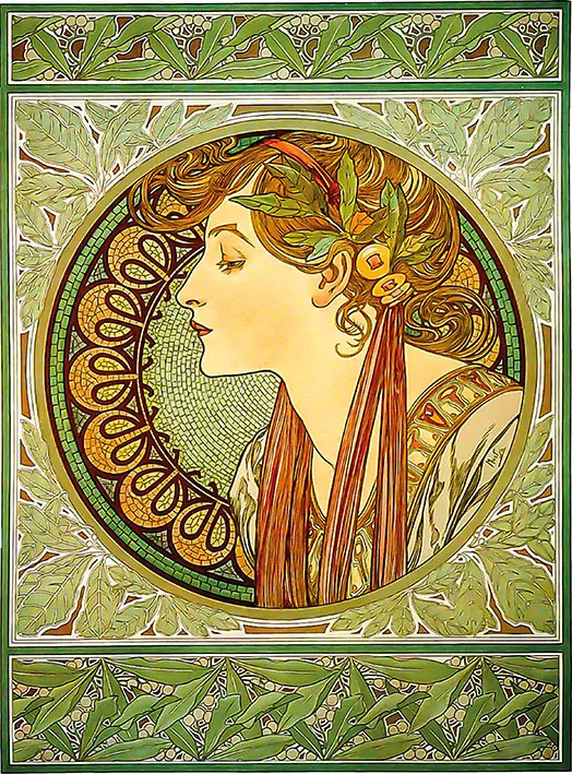 Tričko - Alfons Mucha 47