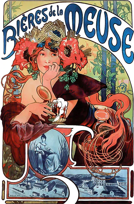 Tričko - Alfons Mucha 54