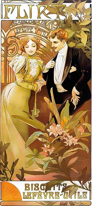 Tričko - Alfons Mucha 66