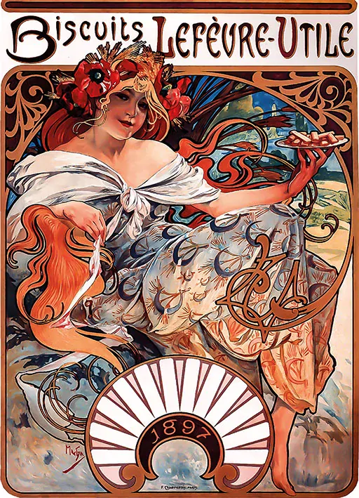 Tričko - Alfons Mucha 67
