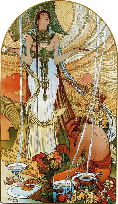 Tričko - Alfons Mucha 70