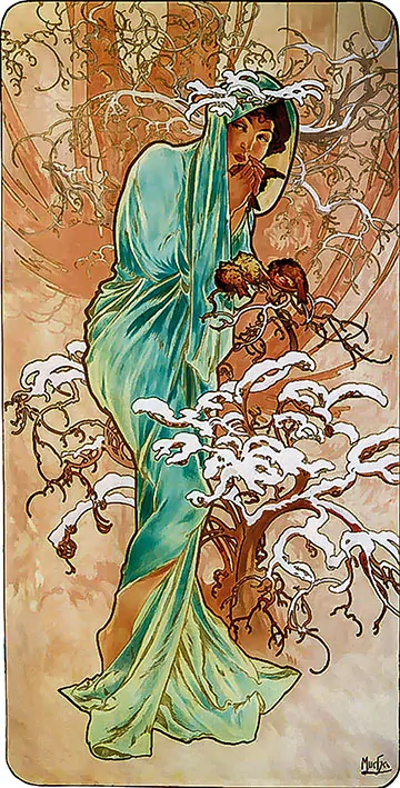 Tričko - Alfons Mucha 73