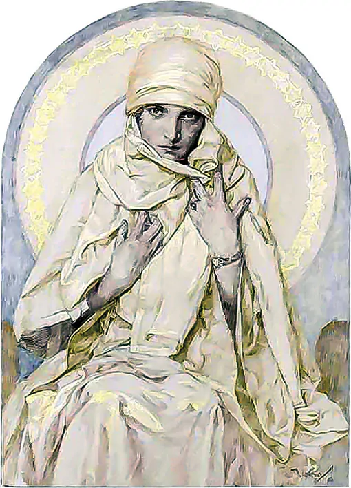 Tričko - Alfons Mucha 88