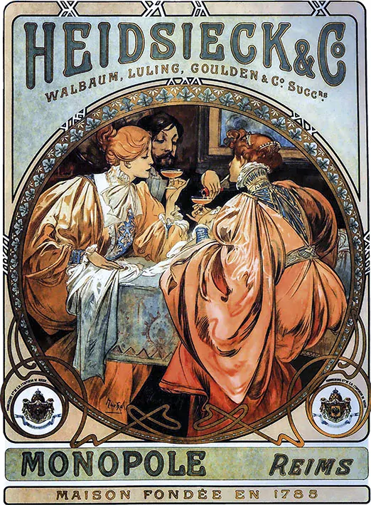 Tričko - Alfons Mucha 102