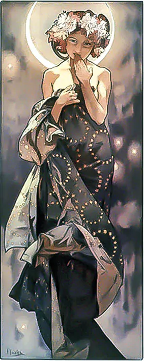 Tričko - Alfons Mucha 114