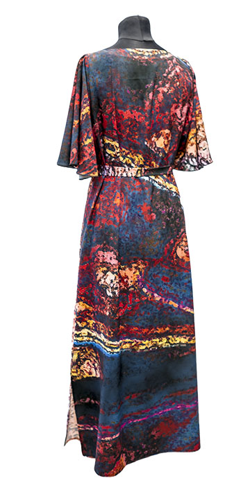 Barva roku - lehounké šaty - originální vzor č. 74