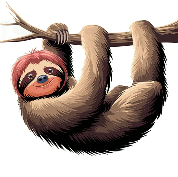 Tričko - lenochod 2