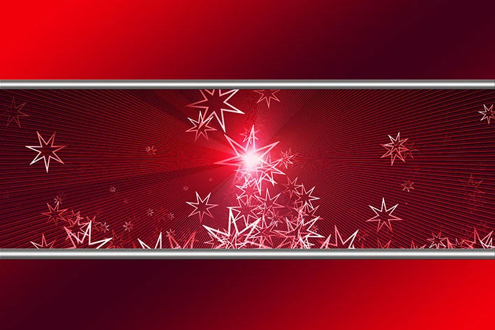 napron - běhoun na stůl 200 x 25 cm - vánoční 3/2 - 4 ks