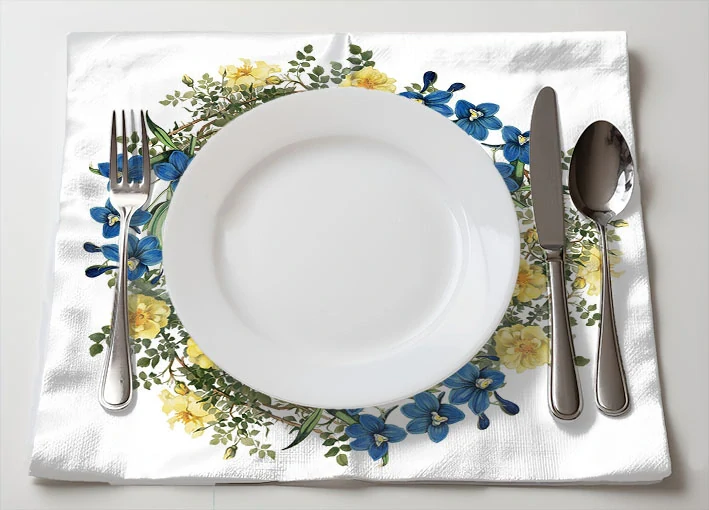 Ubrousek prostírání sváteční 4 - 3 ks