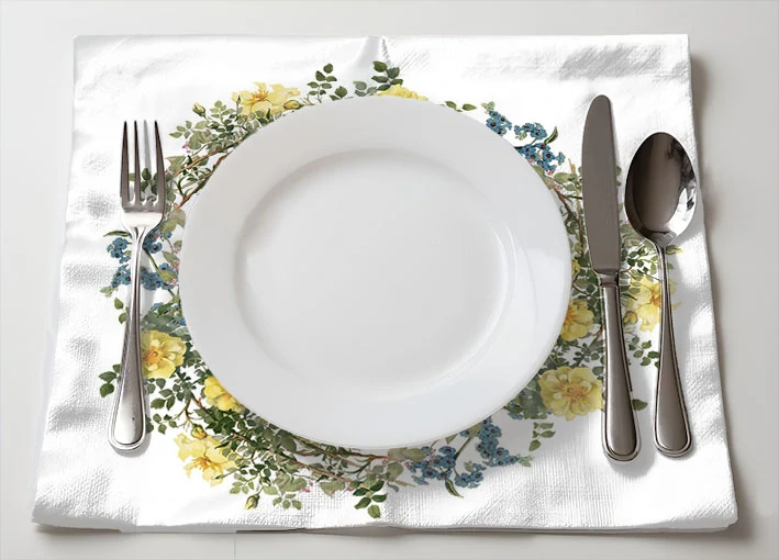 Ubrousek prostírání sváteční 5 - 3 ks