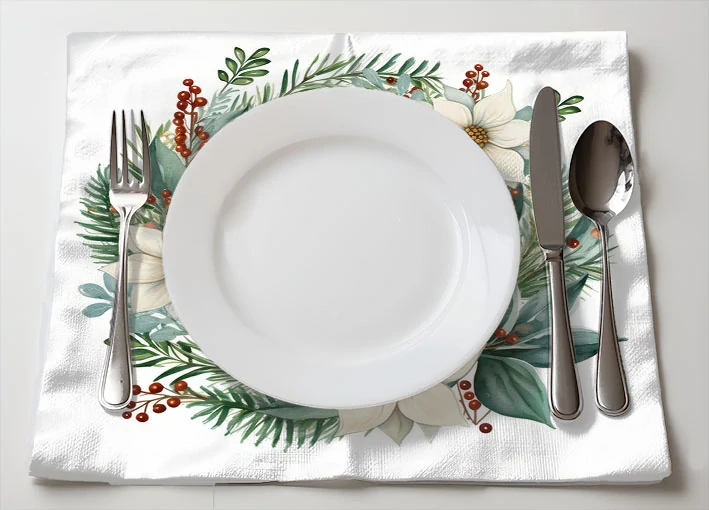Ubrousek prostírání sváteční 11 - 3 ks